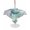 Green, variant on Outdoor Tablecloth with Umbrella Hole for Patio/Picnic/Party/Camping, Teal Sea Turtle Waterproof Table Cloth Square Cover Washable, Summer Coastal Coral Ocean Grey Wooden (60"x 60")