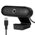 thumbnail image 1 of Shi Le Yi 1080P HD Webcam with Microphone, USB Driver-free, Noise-cancelling, Black, 1 of 11