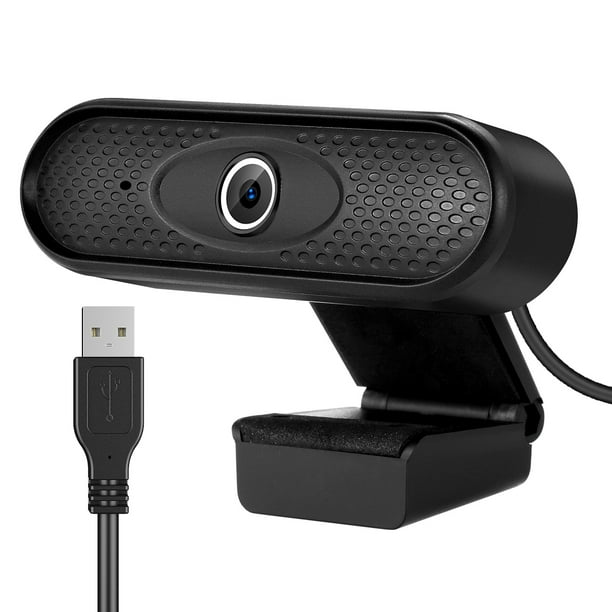 Webcam HD 1080P avec microphone Ordinateur Web Caméra Web USB sans