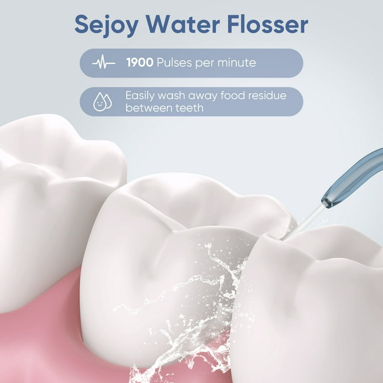  RENPHO Water Dental Flosser Teeth Cleaning, Cordless Oral  Irrigator 300ML Portable Rechargeable Electric Waterflosser with 4 Modes 5  Jet Tips, IPX7 Waterproof, USB, Teeth Cleaner Pick for Home Travel : Health