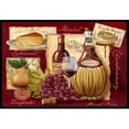 thumbnail image 1 of Carolines Treasures PTW2046JMAT Tapis Intérieur & Extérieur Vin et Fromage - 24 x 36 Po., 1 of 4