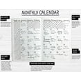 thumbnail image 2 of BK Undated Weekly/Monthly Planner 2022-2023 - Daily Planner Agenda & Personal Organizer to Increase Productivity, Academic Planner w/ Sticker Set. A5 (5.8 x 8.3) - Green Hardcover, 2 of 6