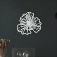 thumbnail image 5 of XIBUFE 2026 New Floral Wall Hanging Decor Metal Wall Art Decoration for Bathroom Living Room White Small for Bathroom,Living Room,Bedroom,Hallway,Home Accents,Wall Art,Small Spaces., 5 of 7