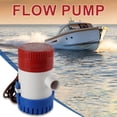 thumbnail image 4 of Bomba Sentina Sumergible 12/24V 350/500/750/1100 GPH Impermeable para Casa Flotante, 4 of 9