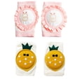 thumbnail image 1 of 2 pares de rodilleras para gatear, rodilleras antideslizantes para gatear para bebés neutrales, funda protectora de seguridad para rodilleras para niños pequeños, 1 of 5