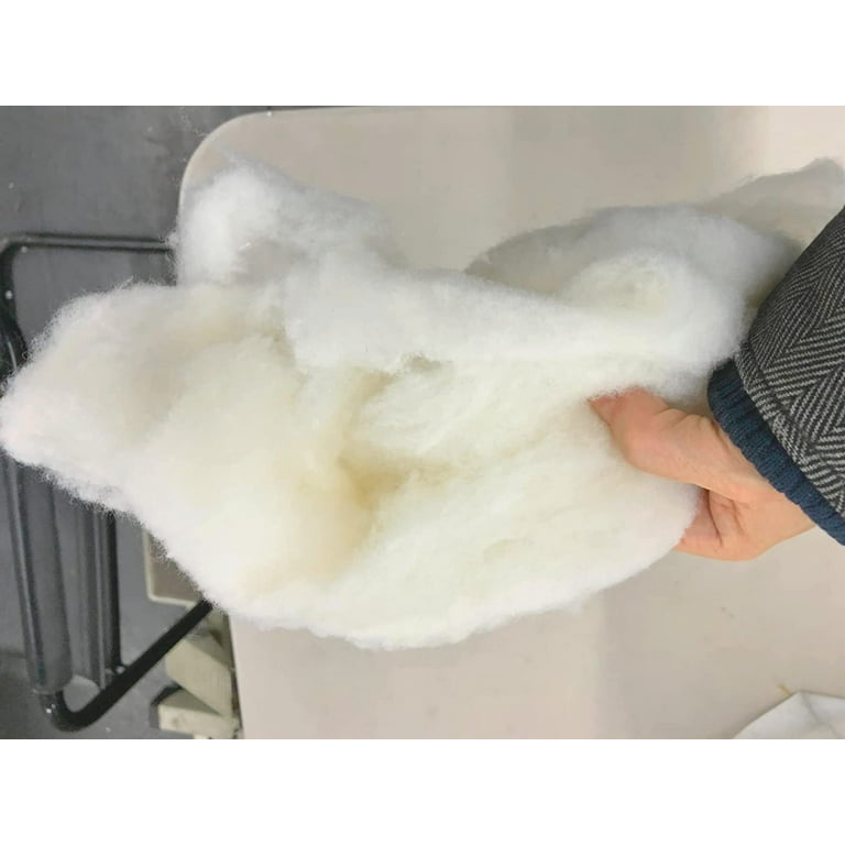 Fluffy Stuff - Pure Polyester Fiber - ( White Stuffing / Filling