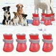 thumbnail image 2 of Hearth & Gear Bottes Durables pour Chaussures de Protection Tous Temps avec Semelle et Bandes Réfléchissantes pour Marche en Plein Air Randonnée Course sur Divers Terrains Accessoires pour Chiens Lévriers Vélo, 2 of 6