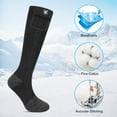 thumbnail image 4 of SAVIOR Heated Socks for Men & Women Battery Socks Powered Thermal Ski Socks Winter Foot Warmer with Temperature Control Long Socks for Skiing Hiking Hunting Motorcycling Riding, 4 of 13