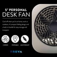 thumbnail image 3 of Ventilador de batería de circulación de aire portátil de escritorio O2COOL, 3 of 5