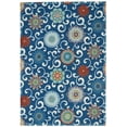 thumbnail image 3 of Waverly Sun N' Shade Indoor/Outdoor Blue/Multicolor 4'3" x 6'3" Area Rug, (4x6), 3 of 10