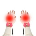 thumbnail image 6 of Penkiiy Heated Mittens for Women Smart USB Rechargeable Winter Cold Protection Warmth Heating Plush Ears Gloves Washable Warm Hand Treasure Pink Mittens, 6 of 6