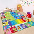 thumbnail image 6 of Baby Play Mat Kids Rug for Floor, Playmat for Kids Toddlers Infant, Extra Large Thick Playtime Collection ABC, Numbers, Animals Educational Area Rugs for Playroom (47.25x 31.5 Inch), 6 of 7