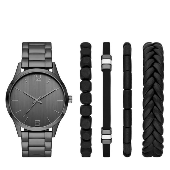 Set de Reloj Mass Market Folio FMDFL6006 GUNMETAL Para Hombre