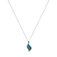 thumbnail image 2 of Fiudx Colgante de Ópalo Azul, Elegante Collar para Mujer, Joyería de Aleación de Moda, Accesorio Llamativo, Regalo para Fiesta, Banquete, Compromiso, Una Impactante Declaración de Moda Femenina., 2 of 6