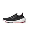 thumbnail image 2 of Zapatillas de running unisex Adidas Ultra Boost negras, cómodas, de tejido que combina con todo, resistentes al desgaste, transpirables, de caña baja, 2 of 5