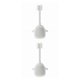 thumbnail image 3 of Wosthever 1 Uds. Soporte de cabezal de ducha giratorio de 360 ​​grados para baño sin perforaciones soporte de montaje de ventosa ajustable soporte de Gris 2piezas Wosthever CBP084101, 3 of 6