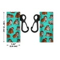 thumbnail image 4 of WIRESTER Set of 3pcs Chapstick Holder Keychain, Elastic Lip Balm Holder Sleeves for Women - English Bulldog & Black White Tuxedo Cat & Orange Tabby Cat Funny Playful Postures, 4 of 7