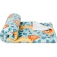 thumbnail image 3 of Kids Ultra-Soft Micromink Sherpa Blanket - Twin, Laughing Lions, 3 of 6