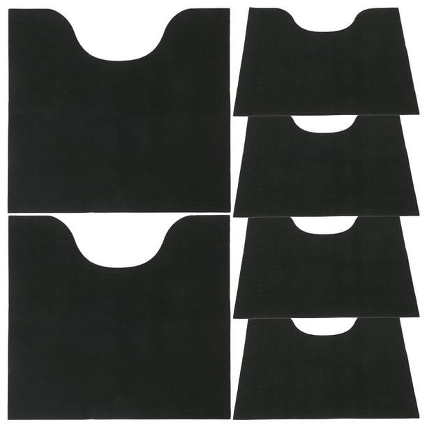 alfombrillas de baño antideslizantes en forma de U para niños, absorbentes y lavables a máquina