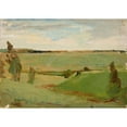 thumbnail image 3 of Jan Ciągliński 14x11 Black Modern Framed Museum Art Print Titled - Northern Studies (By a River) (1910), 3 of 5