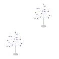 thumbnail image 3 of Yuarrent Luz de árbol elaborada con materiales para decoración de habitaciones, regalos, luces de árbol de de plástico, árboles tipo 2, Tipo 2 blanco cálido 2Conjunto, 3 of 6