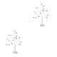thumbnail image 2 of Kearding Luces LED de plástico para árbol de , para un ambiente acogedor, aplicación amplia, árbol LED brillante tipo 2, blanco cálido Tipo 2 blanco cálido 2Conjunto, 2 of 6