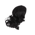 thumbnail image 2 of Qarigey Extensión de peluca de fibra de alta temperatura decorativa de moda reemplazo Artificial Cosplay cola de caballo postizo pelo falso Cuidado del cabello Tipo 1, 2 of 6