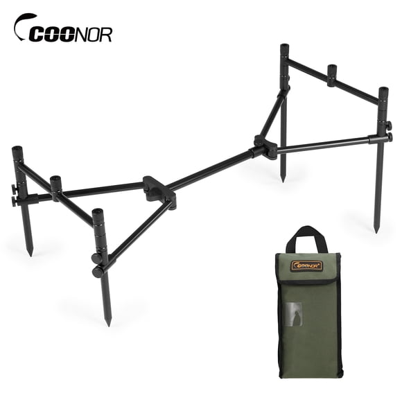 COONOR Rod Holder,Buzz Bar Head Rod With Rod With Carry Rest Head Rod Pole Rest Head Bar Pole Rest Pod Stand Rod Mewmewcat Huiop Buzhi Pod Stand
