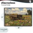 thumbnail image 4 of Stupell Industries French Country Wildflower Wagon in Bloom Black Framed Giclee Art, 18 x 12, by Franklyn Gregory, 4 of 8
