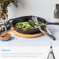thumbnail image 5 of Dreamfarm Clongs Click-Lock Kitchen Cooking Tongs with Silicone Tips - 9", 5 of 10