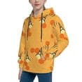 thumbnail image 2 of KLL Unisex Kids Boys Girls Hooded Pocket Pullover Hoodies-Honeycomb, 2 of 5