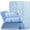 Blue, variant on Shiny Transparent Cover for iPad mini 6 & 7, Kid & Girl Friendly
