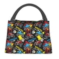 thumbnail image 1 of Lukts Sac à Lunch Motif Voiture Monstre pour Hommes Femmes Boîte à Lunch Isolée Mini Sac à Lunch Portable Sac Isotherme Réutilisable, 1 of 6