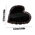 thumbnail image 2 of dajkiuy Valentine's Day Hair Claw Clips for Women Large Heart Hair Clips,Sparkling Hair Clip,Valentine's Day Hair Accessories for Women and Girls (Black), 2 of 6