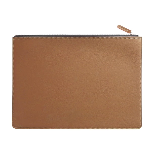 Bolsas para Mujeres Bolsa de Archivo de Cuero de Gama Alta Se Siente Bolsa de Almacenamiento Oficial de Maletín de Hombres Y Mujeres Carpeta de Política Impermeable de Gama Alta