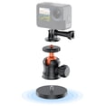 thumbnail image 4 of 360 Rotatable Ball Head Magnetic Camera Mount With 1/4 Screw For Action Aluminum Alloy Tripods Accessory, 4 of 8