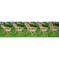 thumbnail image 7 of 13-Piece Teak Dining Set: 122" Rectangular Extendable Table + 12 Ashley Folding/Reclining Arm Chairs, 7 of 7
