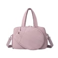 thumbnail image 1 of Bolsa de tenis para gimnasio con correa para el hombro y la mano, impermeable, para viajes, para mujeres y hombres. Rosa, 1 of 9