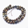 thumbnail image 2 of Natural Pietersite Beads Strands Round 8mm Hole: 1mm about 49pcs/strand 15.7 inch, 2 of 3