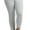 Grey, variant on Ladies Cotton Capri Leggings Plus Size
