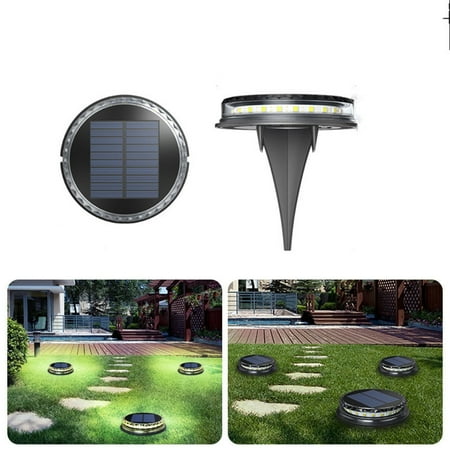 

Weloille Solar Ground Lights New In 2024 Water Proof Solar Garden Lights LED Solar Lights Underground Buried Garden Roadway Outdoor Wall Lamp 17LED