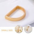 thumbnail image 3 of WASHWEPE Sturdy Metal Napkin Rings 4 Pack Wedding Napkin Holders For Birthday Party Easy To Clean Serviette Ring Decor, 3 of 8