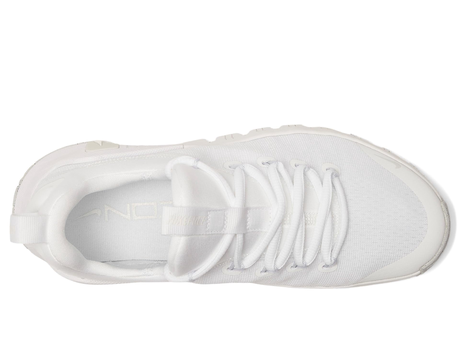 Nike Women's Free Metcon 6 Sneaker, White/Platinum Tint, 8.5