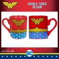 thumbnail image 3 of DC Comics Wonder Woman Uniform Glitter Ceramic Mug, 14 Ounces, 3 of 8