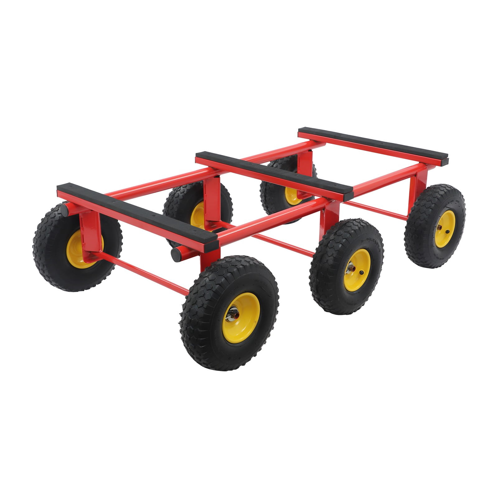6-Wheel All-Terrain Mover, 1200-LB Capacity All-Terrain Mover, Heavy Duty Furniture Dolly, used in homes, logistics, decoration, warehouses, shopping malls