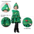 thumbnail image 5 of Disfraz de árbol de Navidad para adultos, padres e hijos, Navidad, disfraz de Navidad para niños, disfraz de árbol de Navidad de Halloween auténtico, 5 of 5