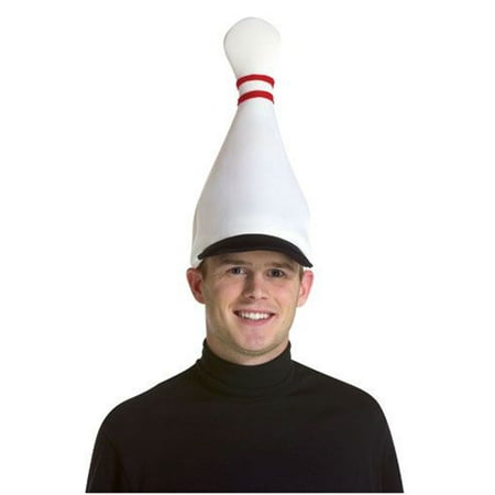 Bowling Pin Hat Adult Halloween Accessory