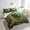 Black Green, variant on Erosebridal Dog Corgi Bedding Queen Size,Spring Garden Bedding Sets Queen Size,Floral Bedroom Decor,Reversible,Super Cozy,7pcs