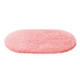 thumbnail image 3 of Tuvgenk Bath Mats Non Slip Water Absorbing Bathroom Rug 1x2 Oval Small Cotton Pink Area Rug for Shower, 3 of 4