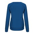 thumbnail image 5 of Top de suéter con estampado navideño de manga larga con cuello redondo para mujer primavera otoño Pompotops FGAJ10286, 5 of 5